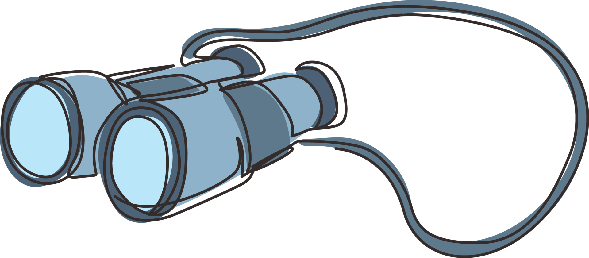 How To Draw Binoculars