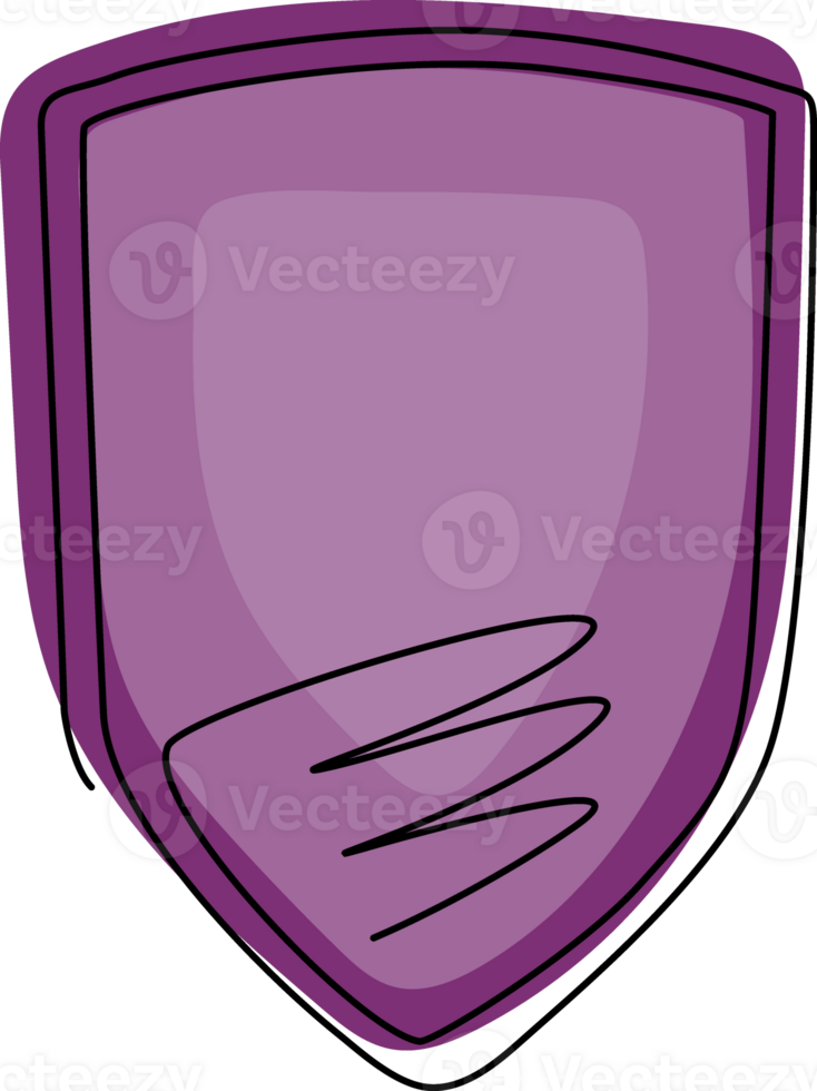 enda ett linje teckning skydda säkra och skydd trendig platt stil ikon symbol. skydda symbol för webb webbplats design, logotyp, app, ui. modern kontinuerlig linje dra design grafisk illustration png