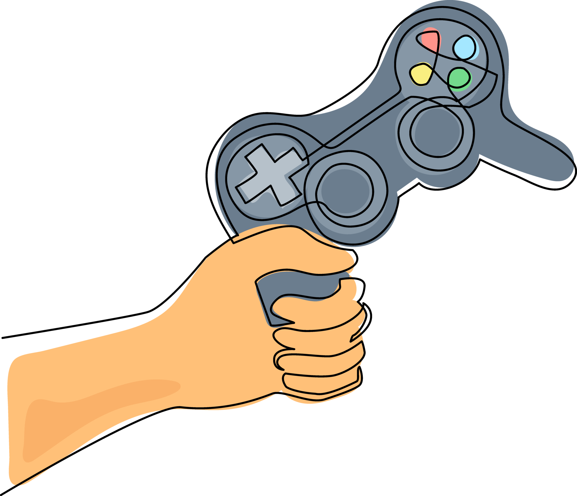 Video game Game Controllers, gaming, game, logo png