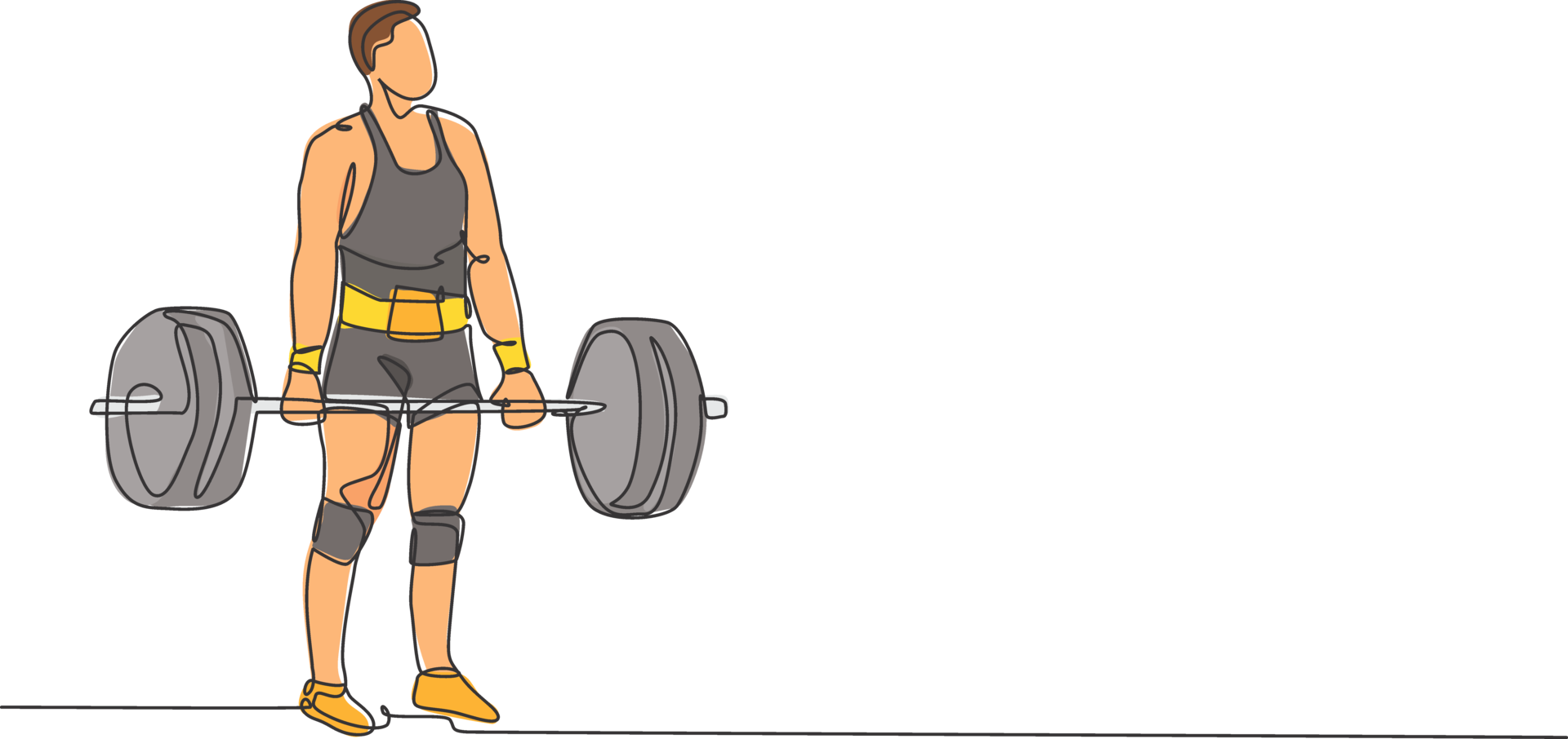 one-single-line-drawing-of-fit-young-athlete-muscular-man-lifting