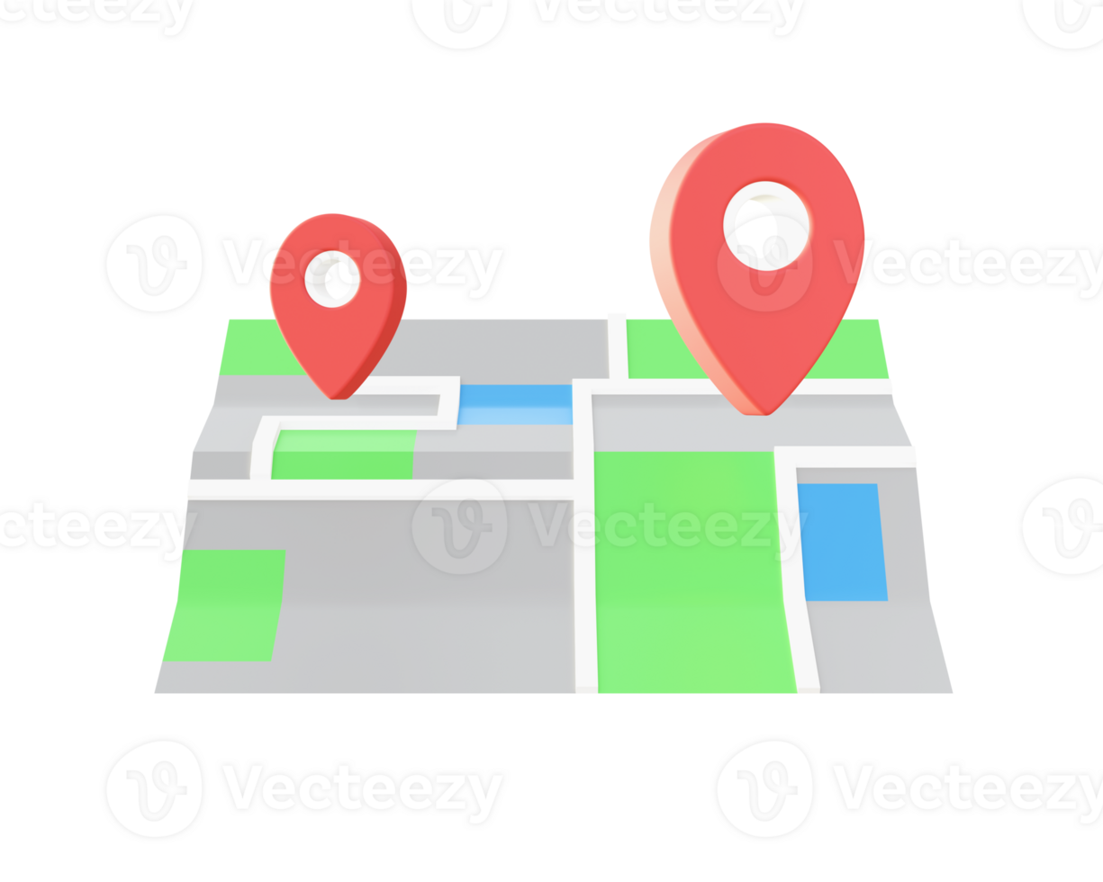 3d map location icon icon for UI UX web mobile apps social media ads design png