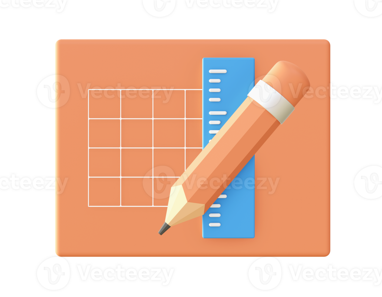 3d Planning and Design icon for UI UX web mobile apps social media ads design png