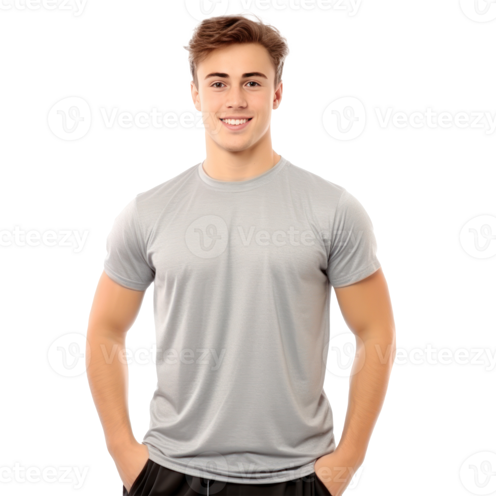 Man in sportwear isolated png