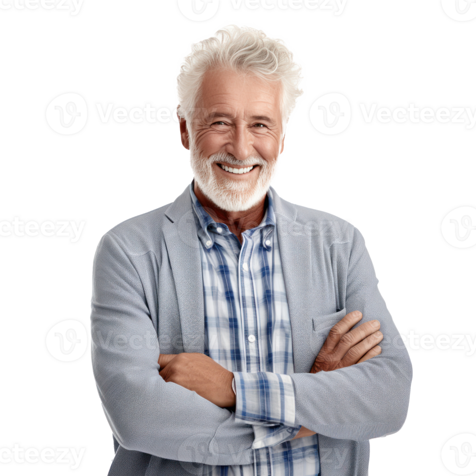 Elderly man isolated png