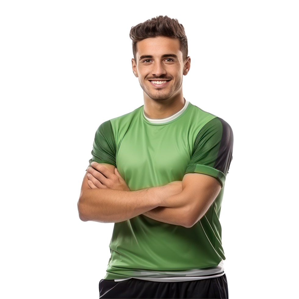 Man in sportwear isolated png
