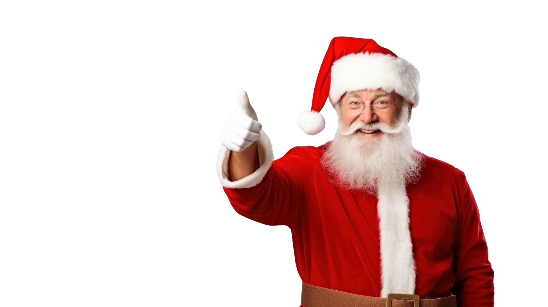 Weihnachtsmann isoliert png