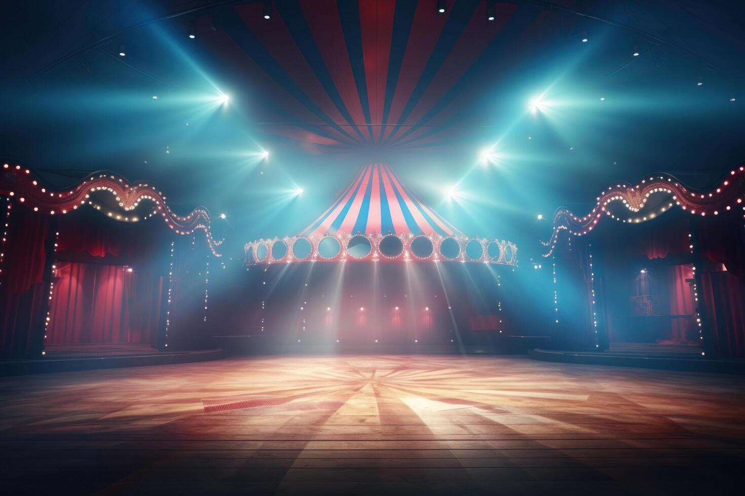 colored Circus background photo