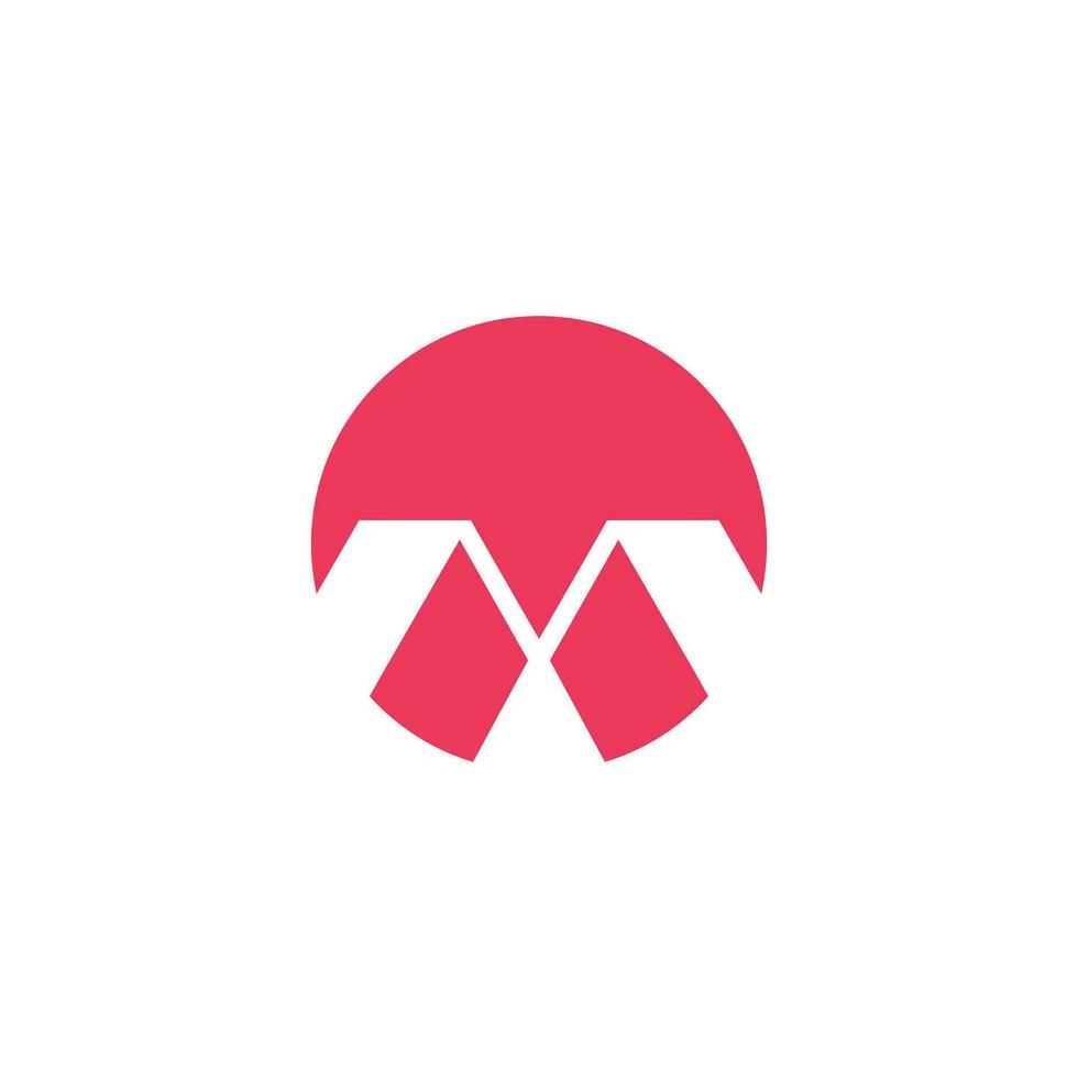 Letter M logo with modern design idea your company or business vector