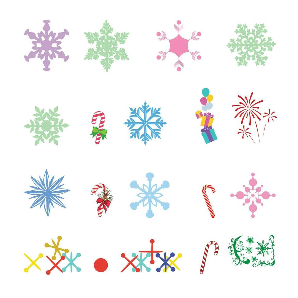 Christmas vector design ornaments.