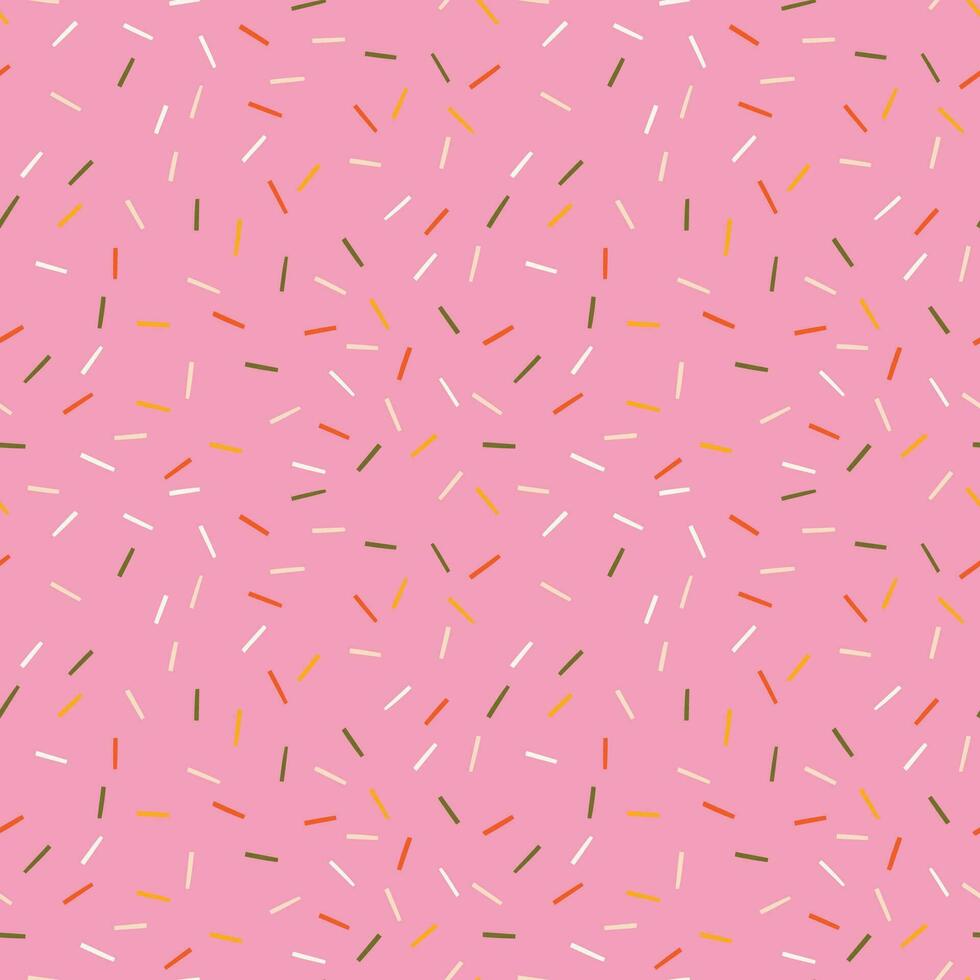 Simple geometric pattern with small chaotic lines. Seamless vector with lines. Hand drawn creative background
