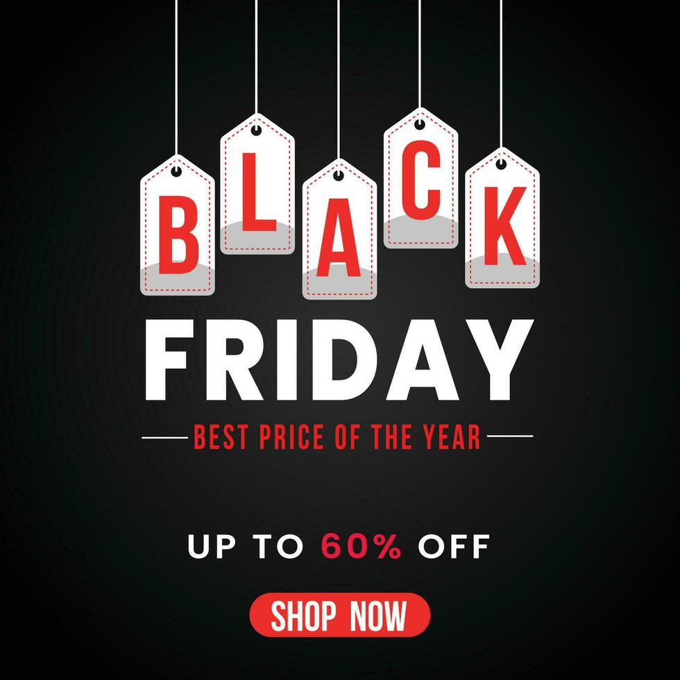 Black friday sale banner, Black friday sale background, Black friday sale template vector