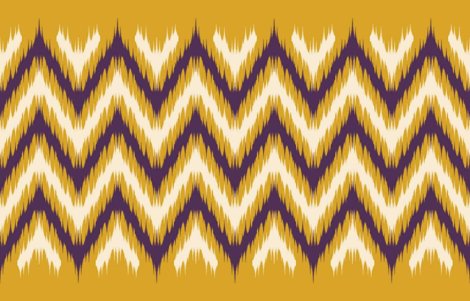 étnico resumen amarillo. sin costura geométrico modelo en tribal, gente bordado, y mexicano estilo. azteca geométrico Arte ornamento impresión. vector