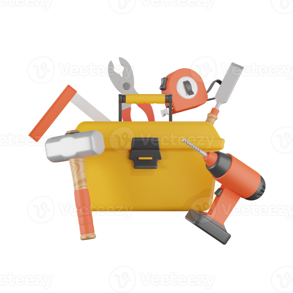 Tools Carpentry 4 3D Illustrations png