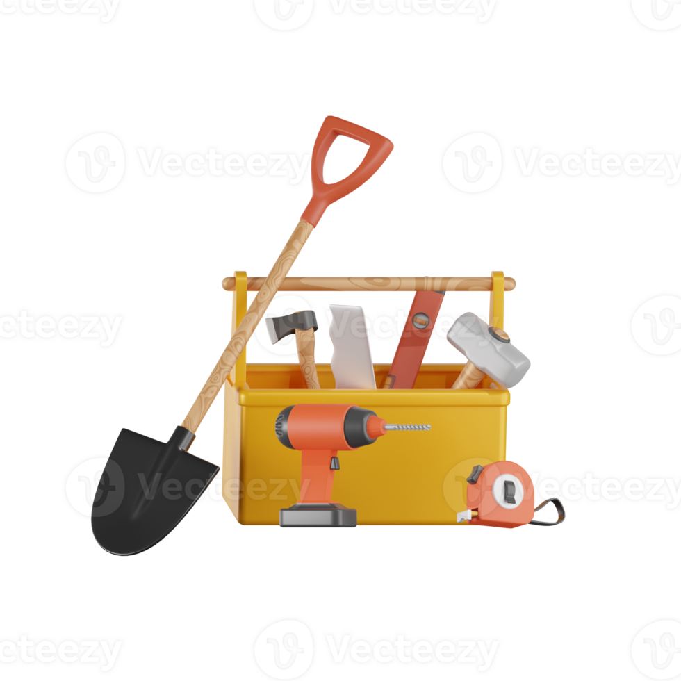 Tools Carpentry 6 3D Illustrations png