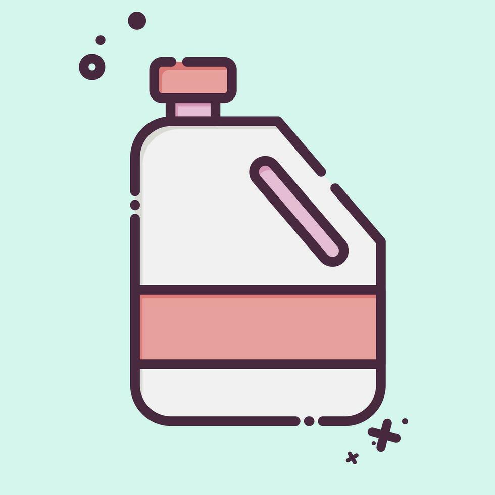 Icon Antifreeze. related to Spare Parts symbol. MBE style. simple design editable. simple illustration vector