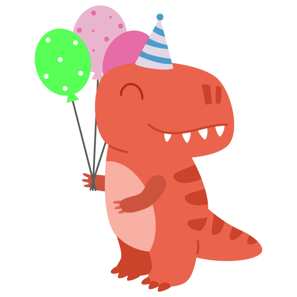 dinosaurio fiesta clipart. contento dino png