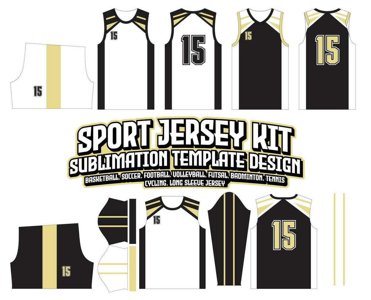 Fukurodani Volleyball Jersey Design Sportswear Background vector