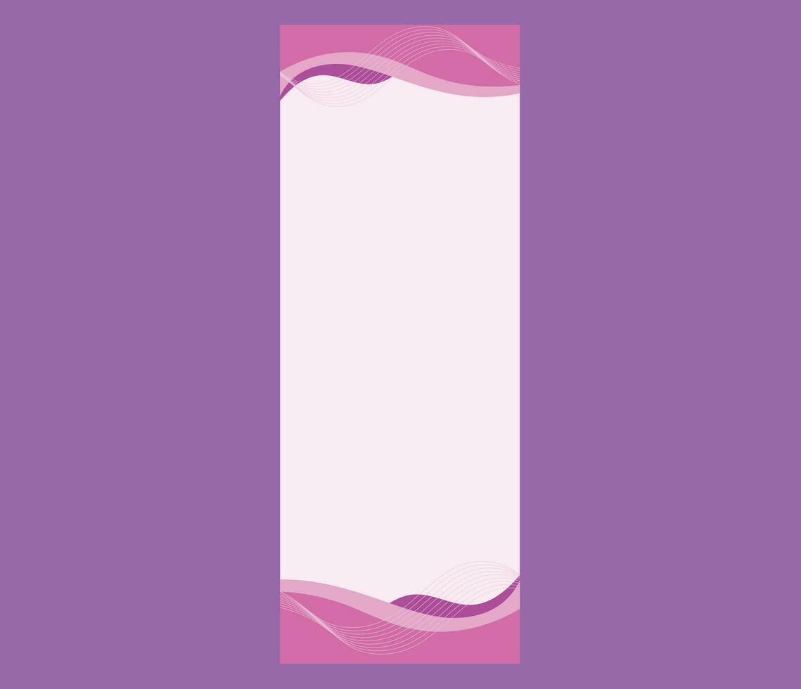 Pink Stand Banner Background vector