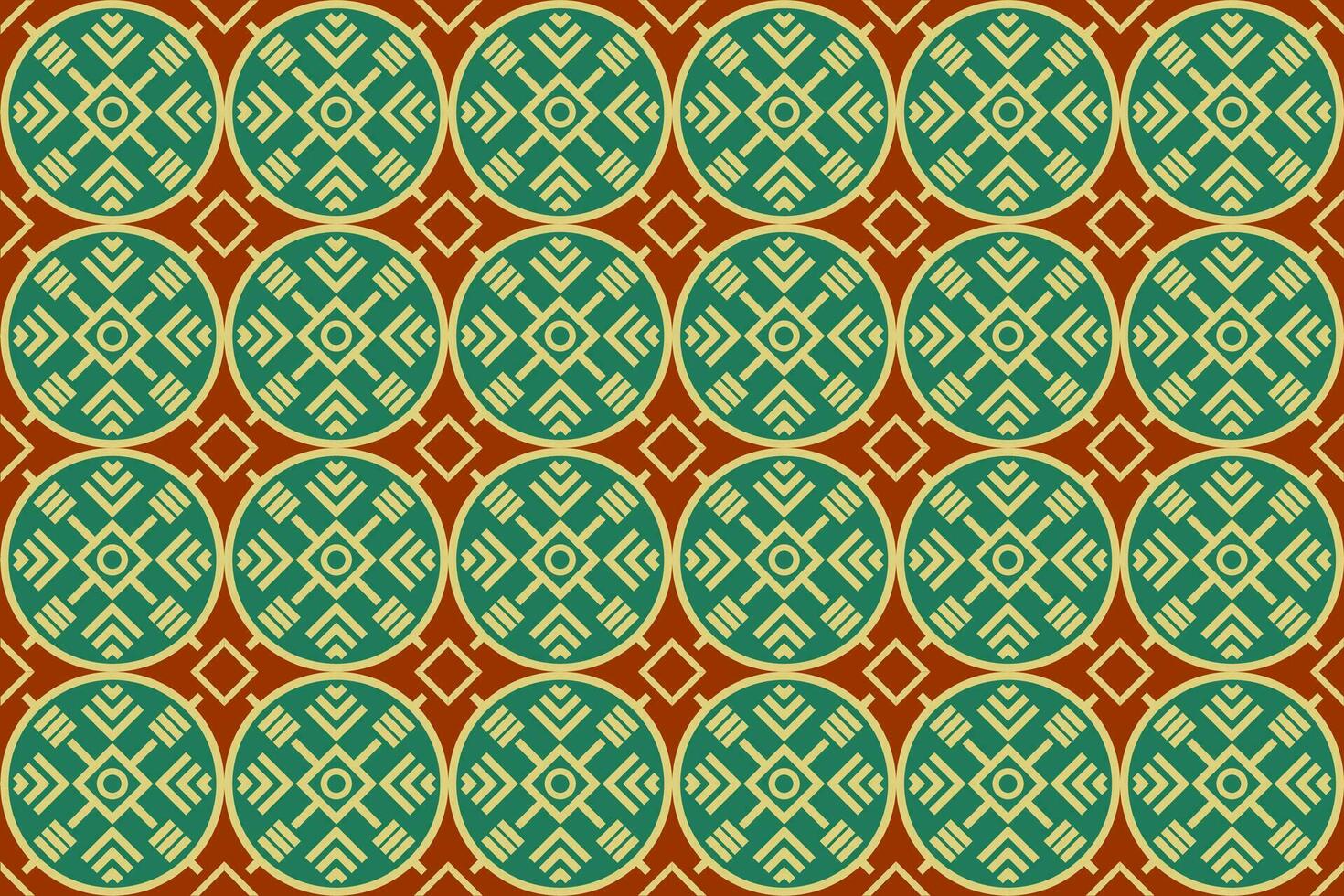 Seamless design of Indonesian batik pattern named JLAMPRANG. Traditionally applied on cloth for fashion. Batik texture number 07. vector