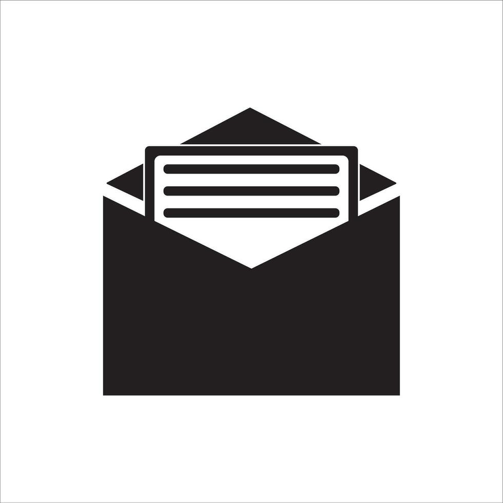 letter, email icon vector illustration symbol