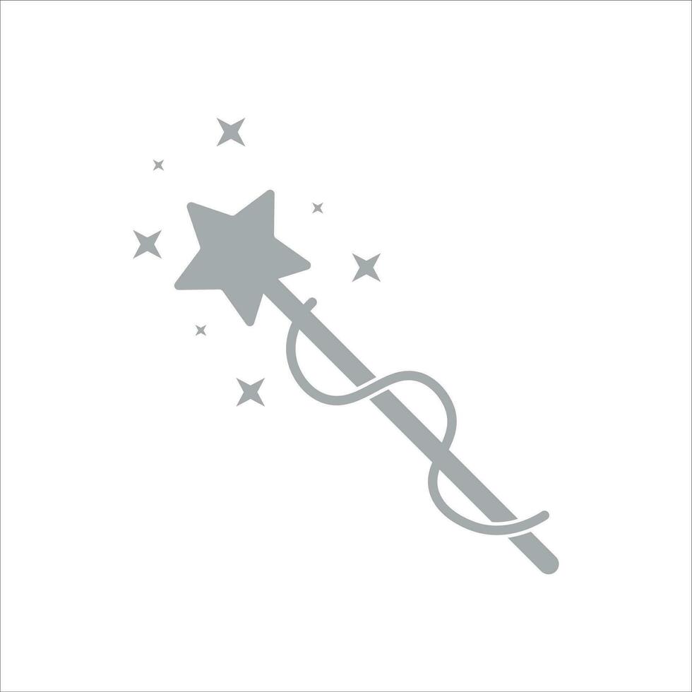 magic wand icon vector illustration symbol