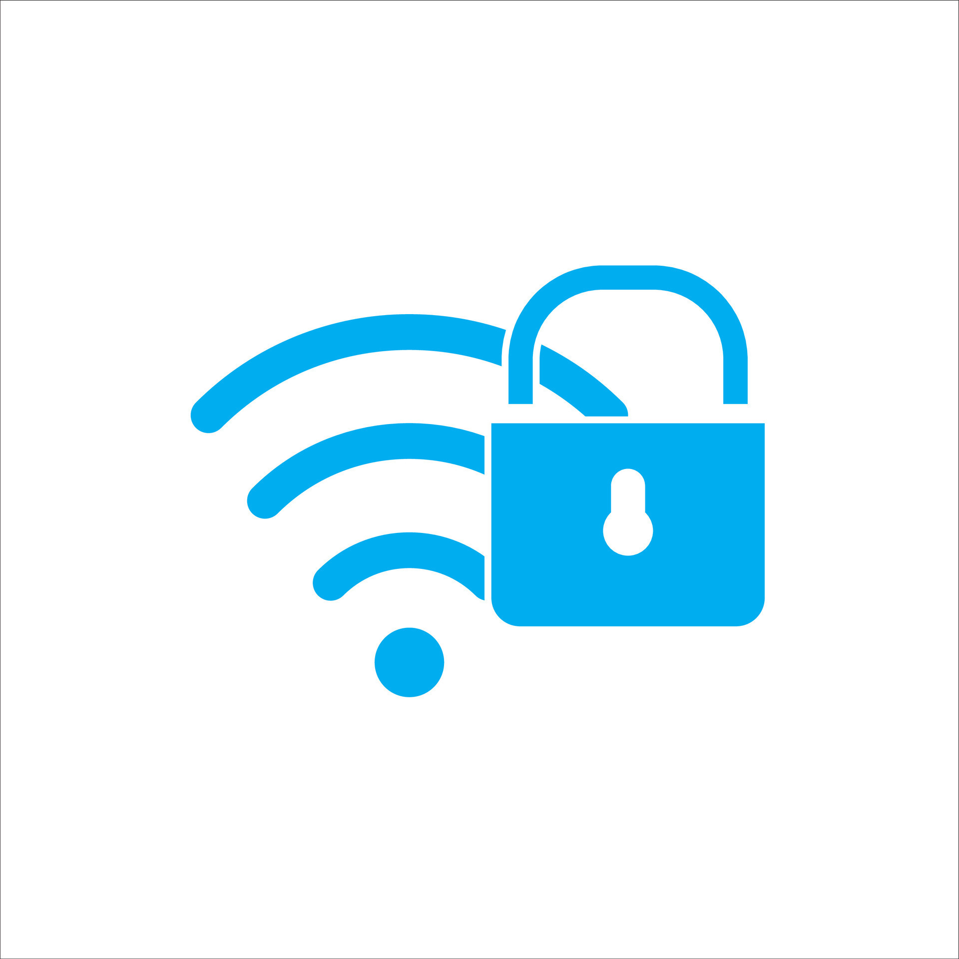 blocked wifi icon vector illustration symbol 26998479 Vector Art at