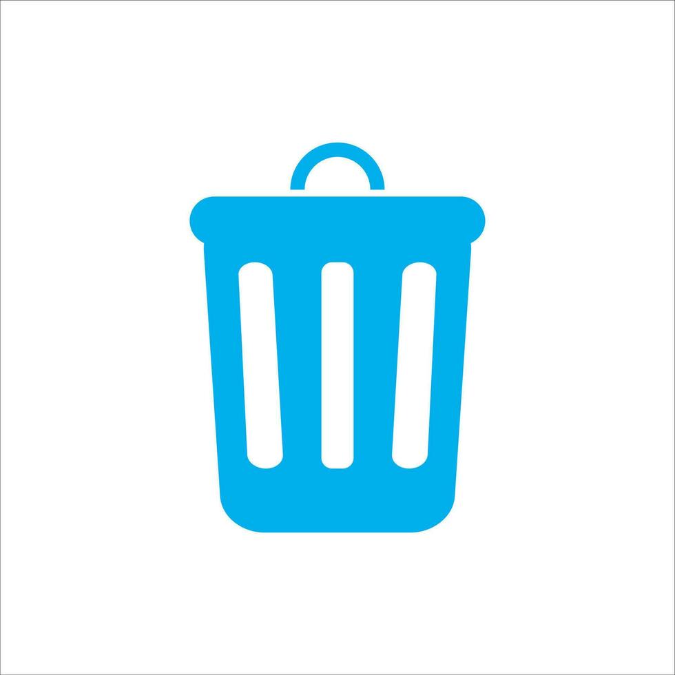 trash can icon vector illustration symbol