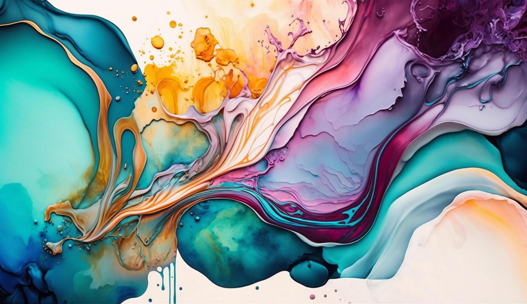 Free photo metallic colored marble textured background.