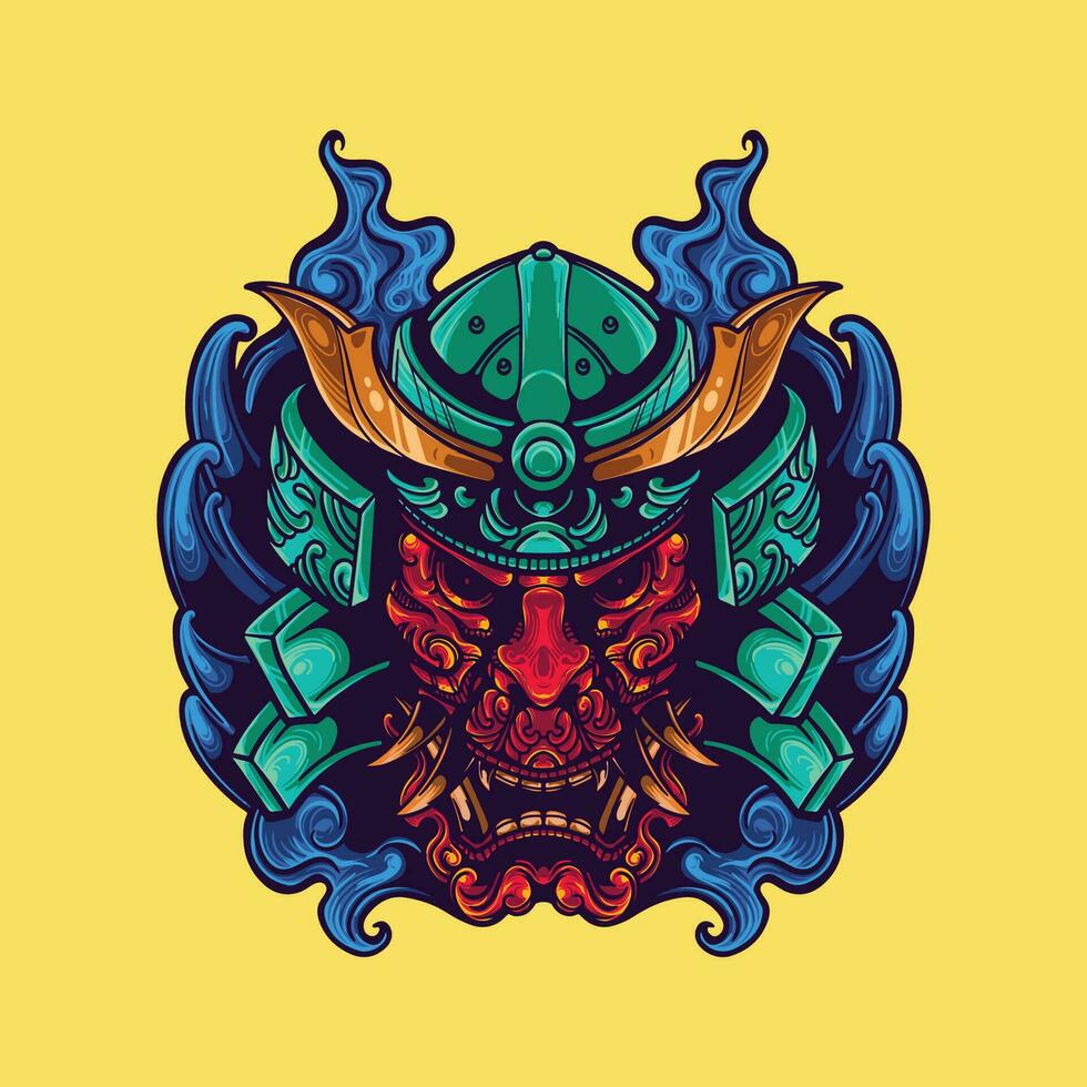samurai ronin artwork illustration vector