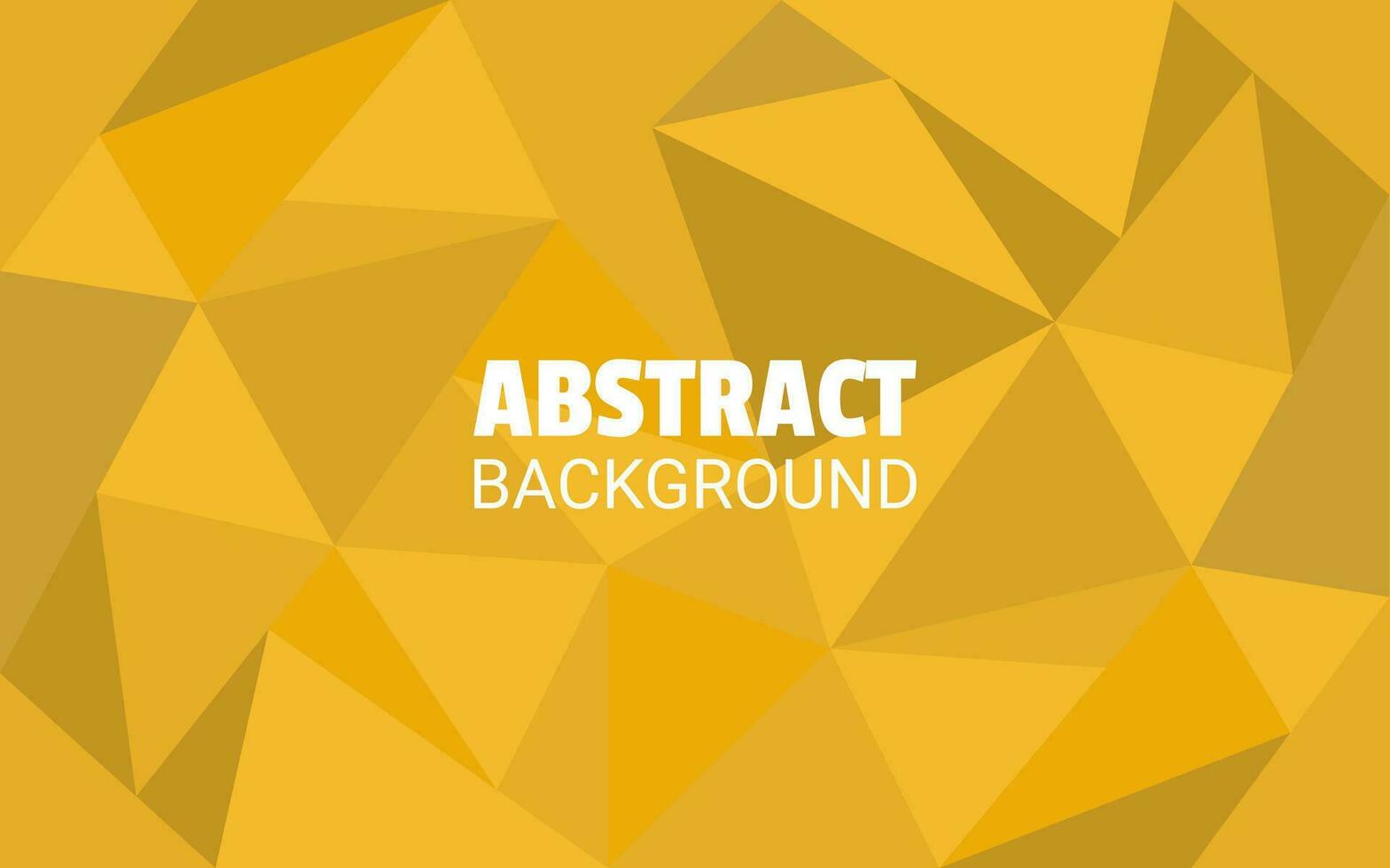 Abstract yellow background with triangles for business. Vector illustration. EPS file.