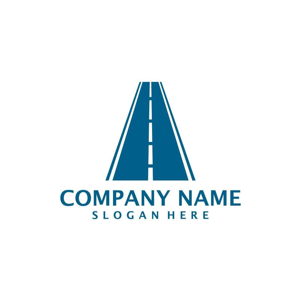 Road logo design vector. Road logo design template concept vector