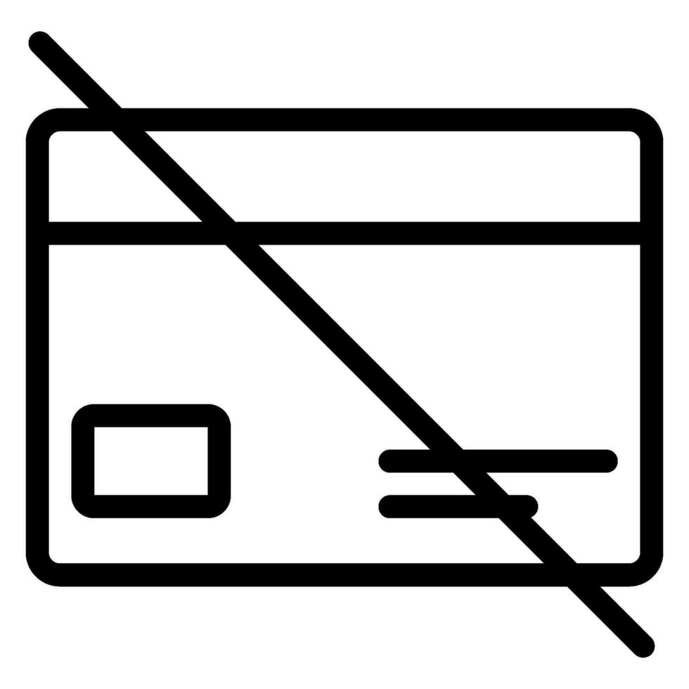 block line icon vector