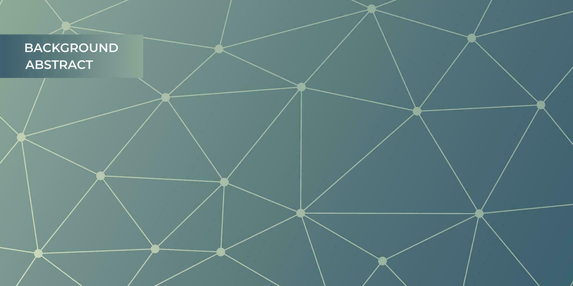 Technology or network abstract background. Attractive gradient color design for banner, cover, brochure, business card, social media, web. vector