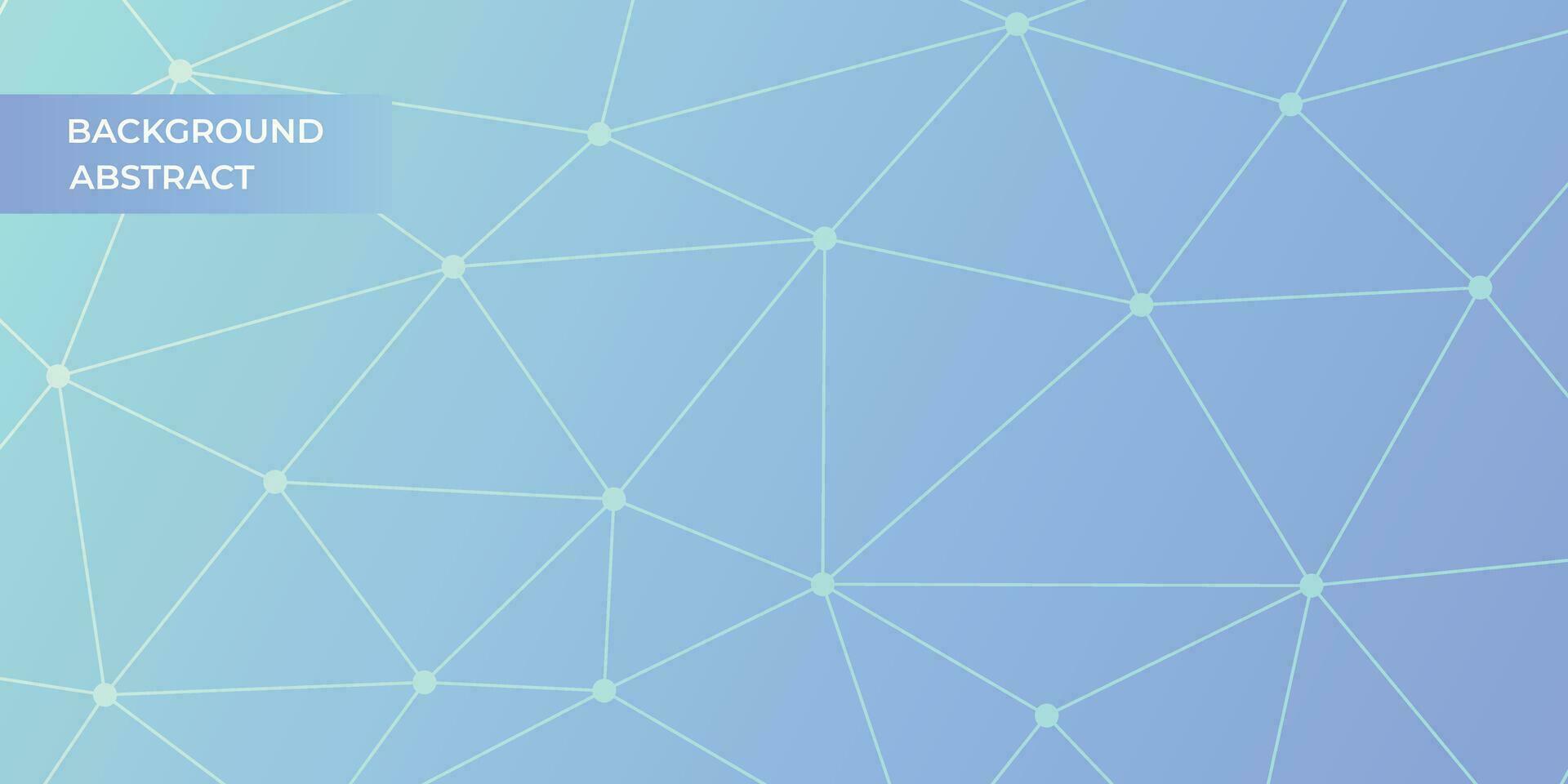 Technology or network abstract background. Attractive gradient color design for banner, cover, brochure, business card, social media, web. vector