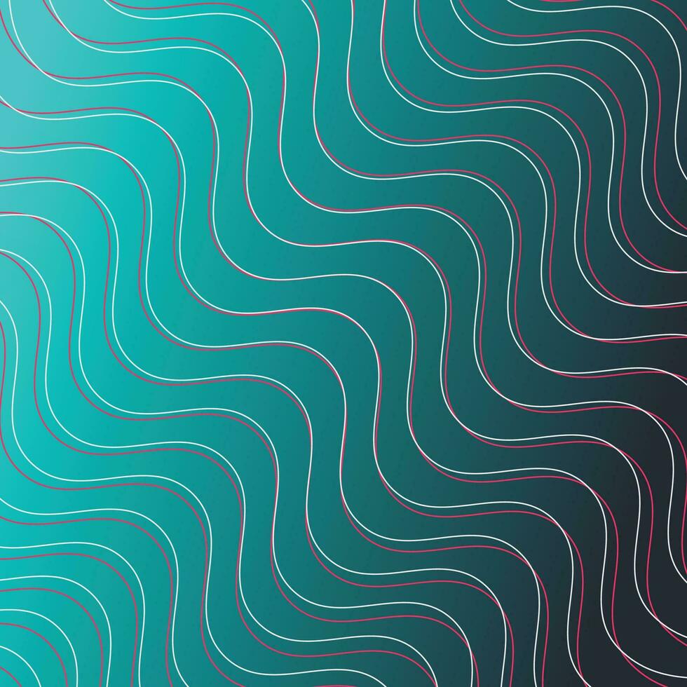 abstract background of wavy line shape with gradient color. banner template, social media, greeting card, vector illustration.