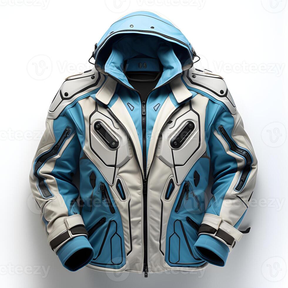 Futuristic Design Jacket Suit Model, photo