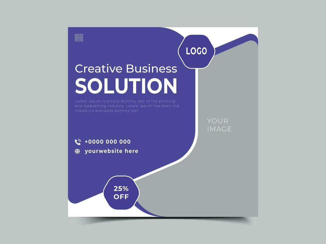 digital marketing and business sale promo. vector