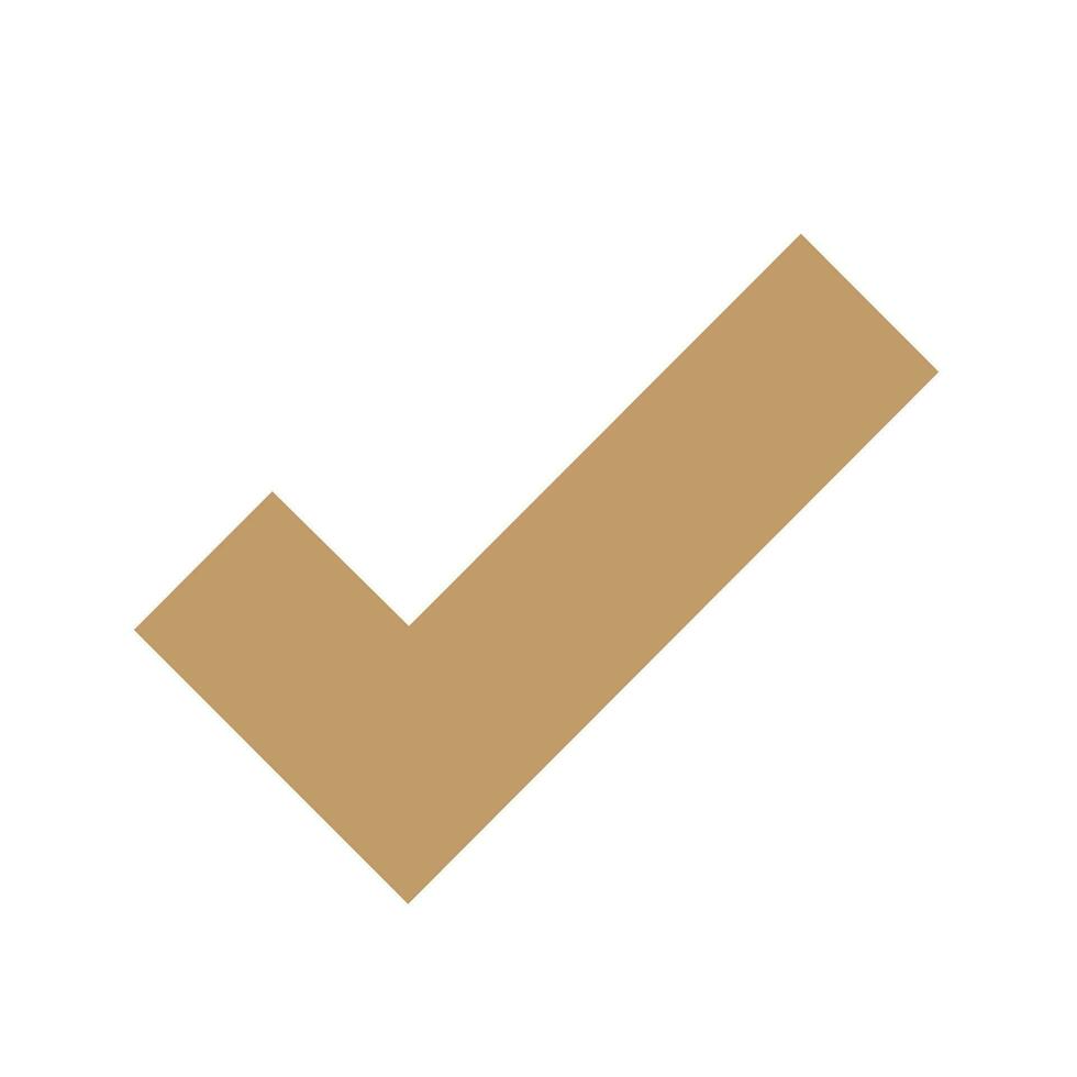 checkmark or confirm circle icon button vector