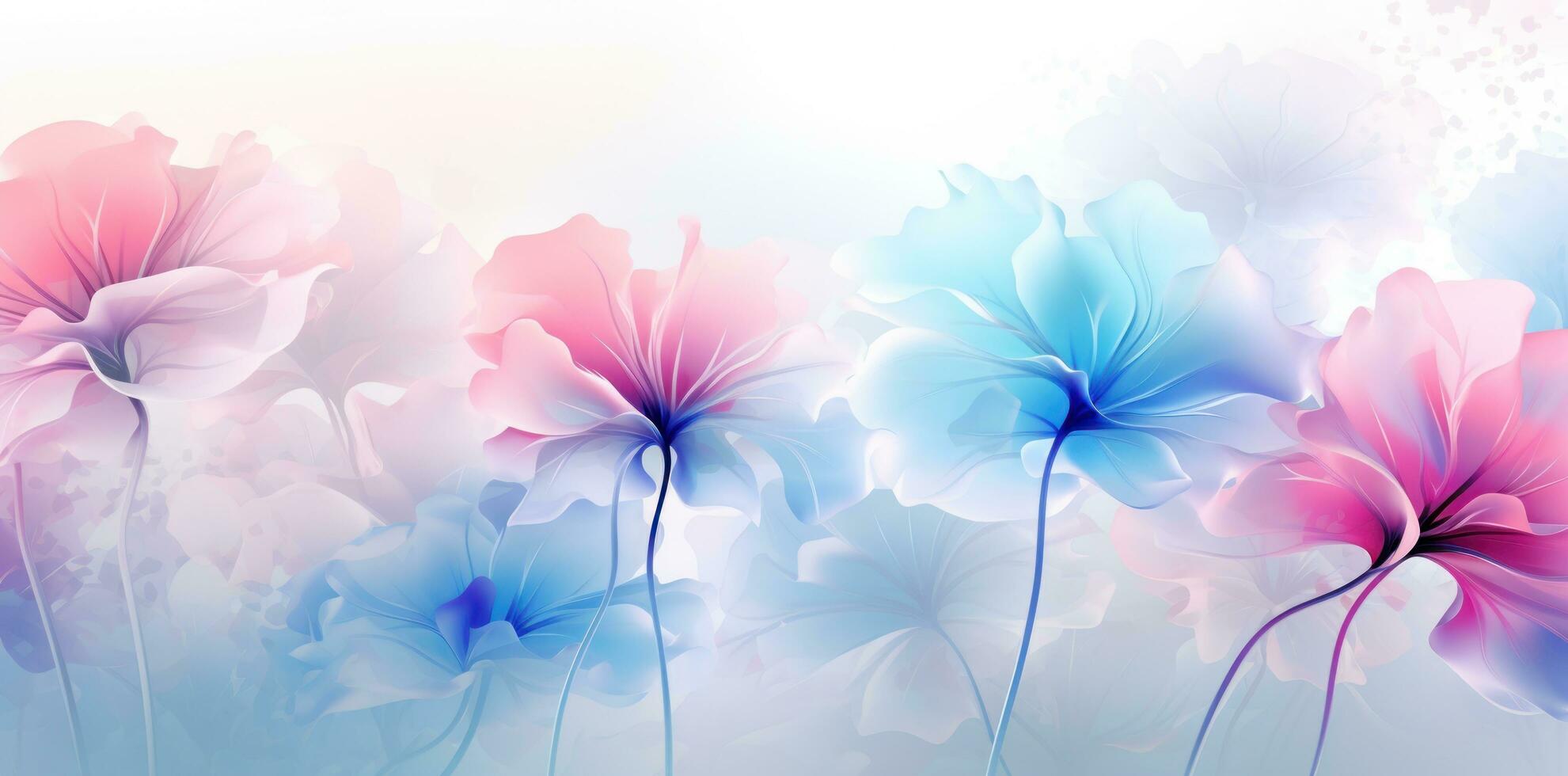 Romantic violet flwers background photo