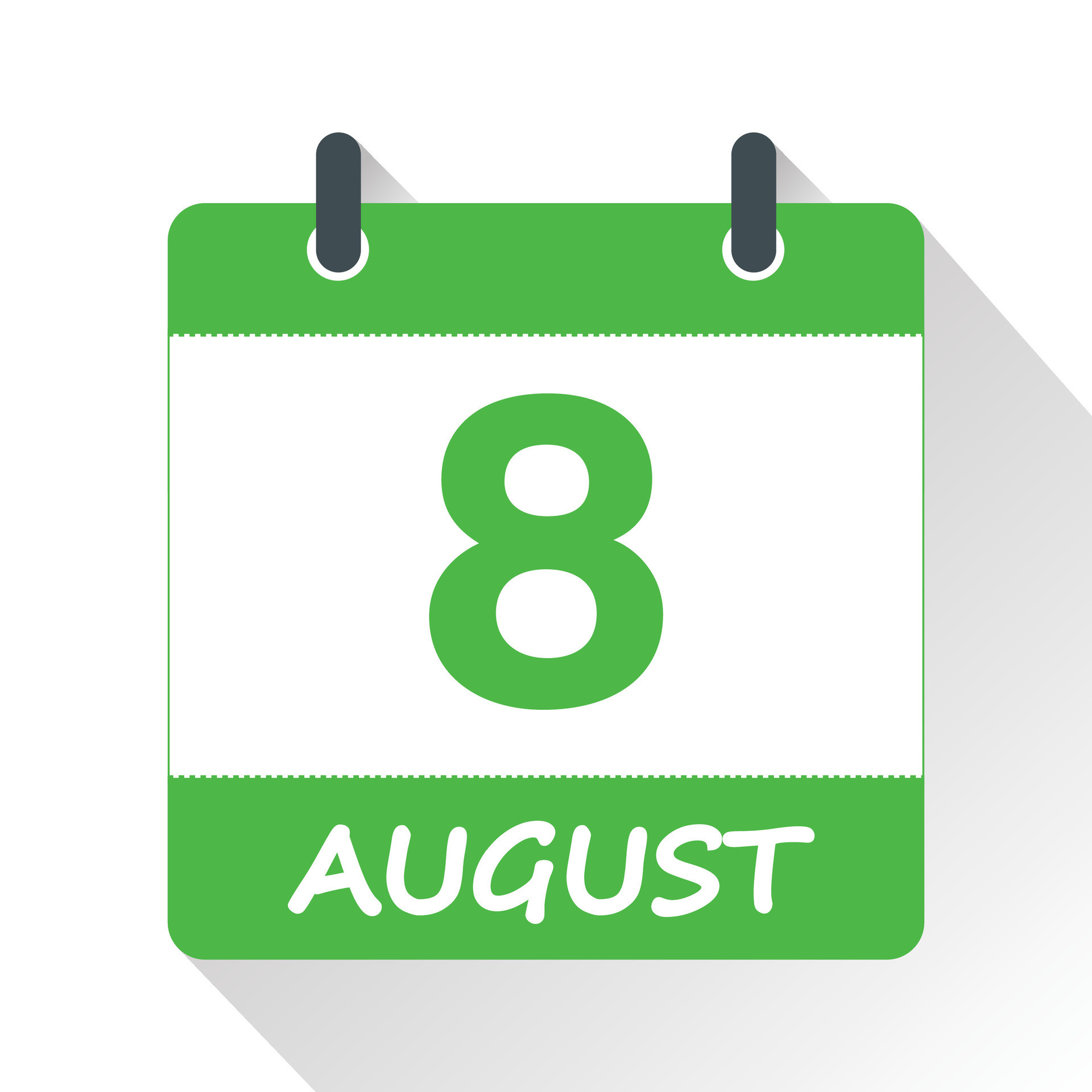 August 8 Daily Calendar Icon Reminder Design 27004892 Vector Art At august-8-daily-calendar-icon-reminder-design-27004892-vector-art-at