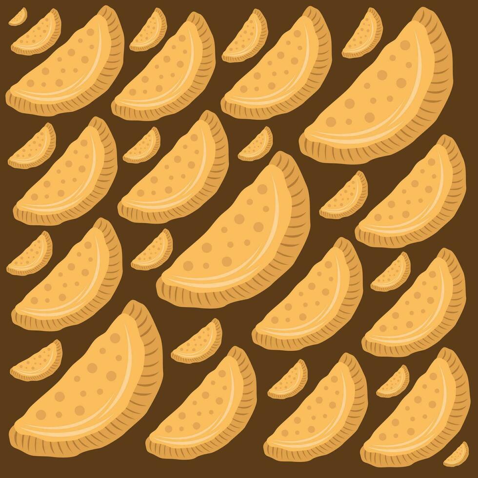 Empanadas vector illustration for graphic design and decorative element