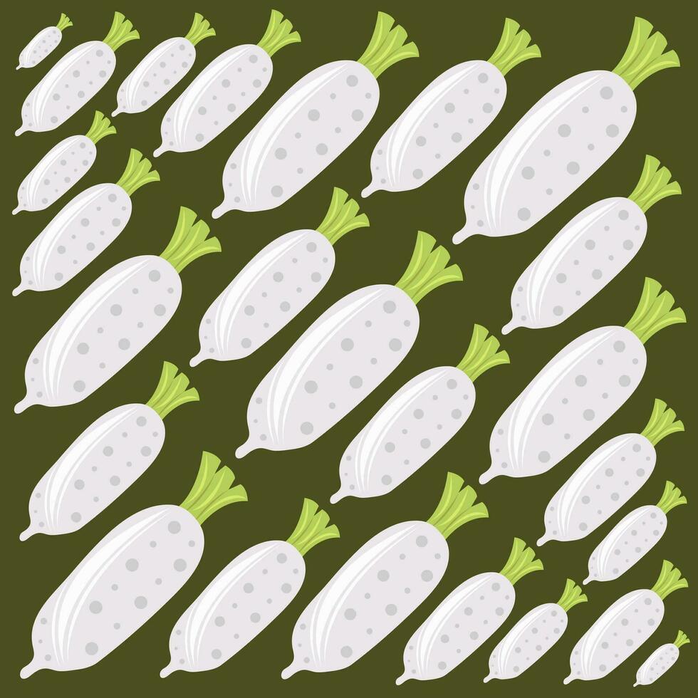 daikon vector ilustración para gráfico diseño y decorativo elemento