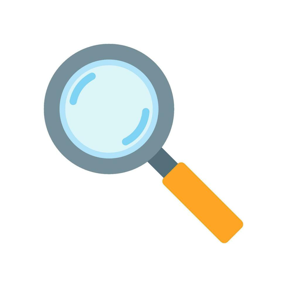 magnifying glass icon design vector template