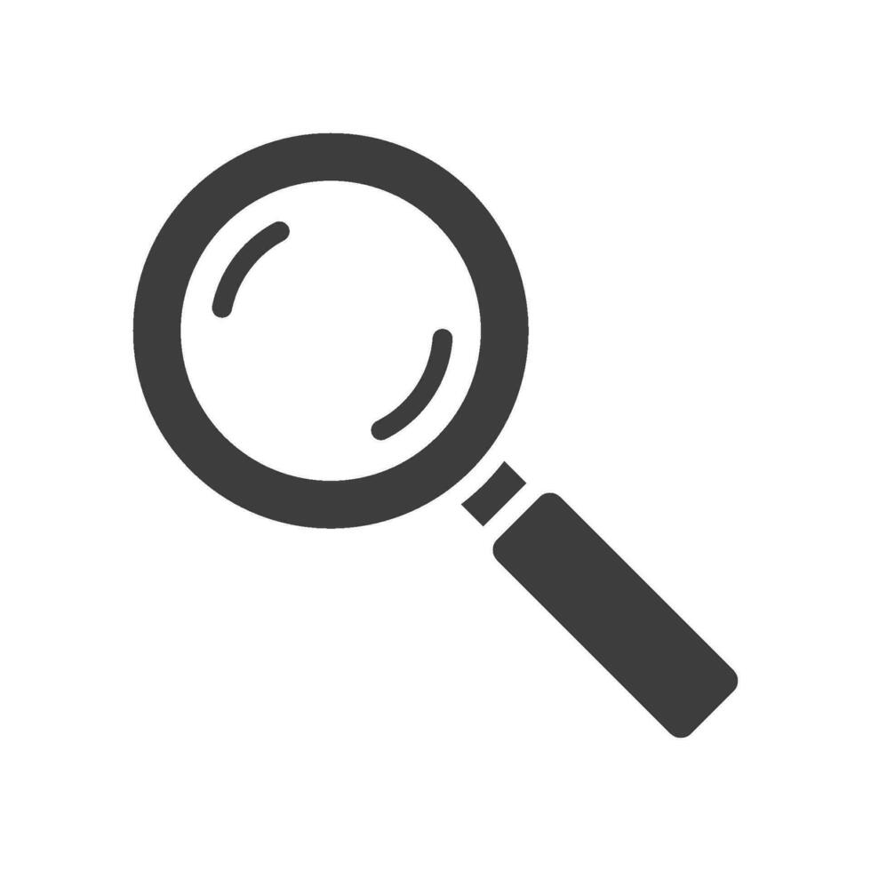 magnifying glass icon design vector template