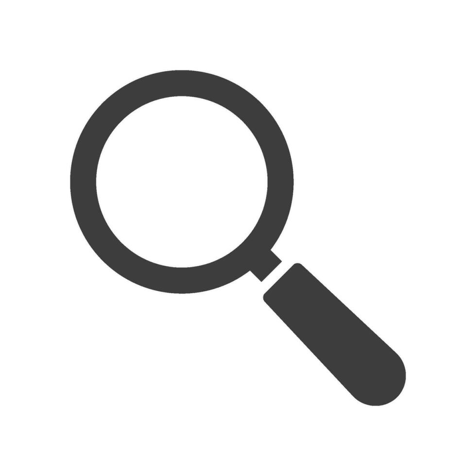 magnifying glass icon design vector template