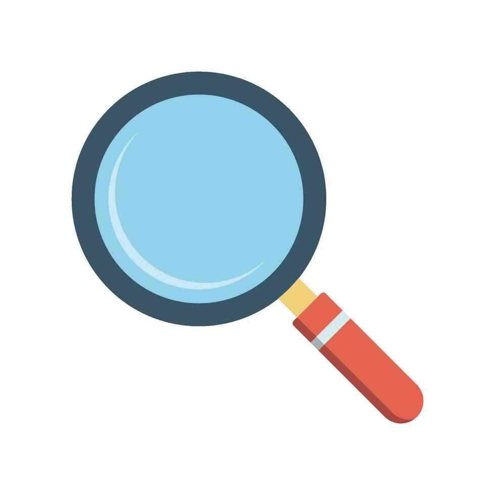 magnifying glass icon design vector template