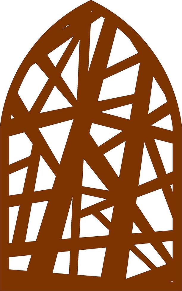 Simple Vector Pattern for Laser Cutting, Decoration, and Ornament. Metal design, wood carving, vector