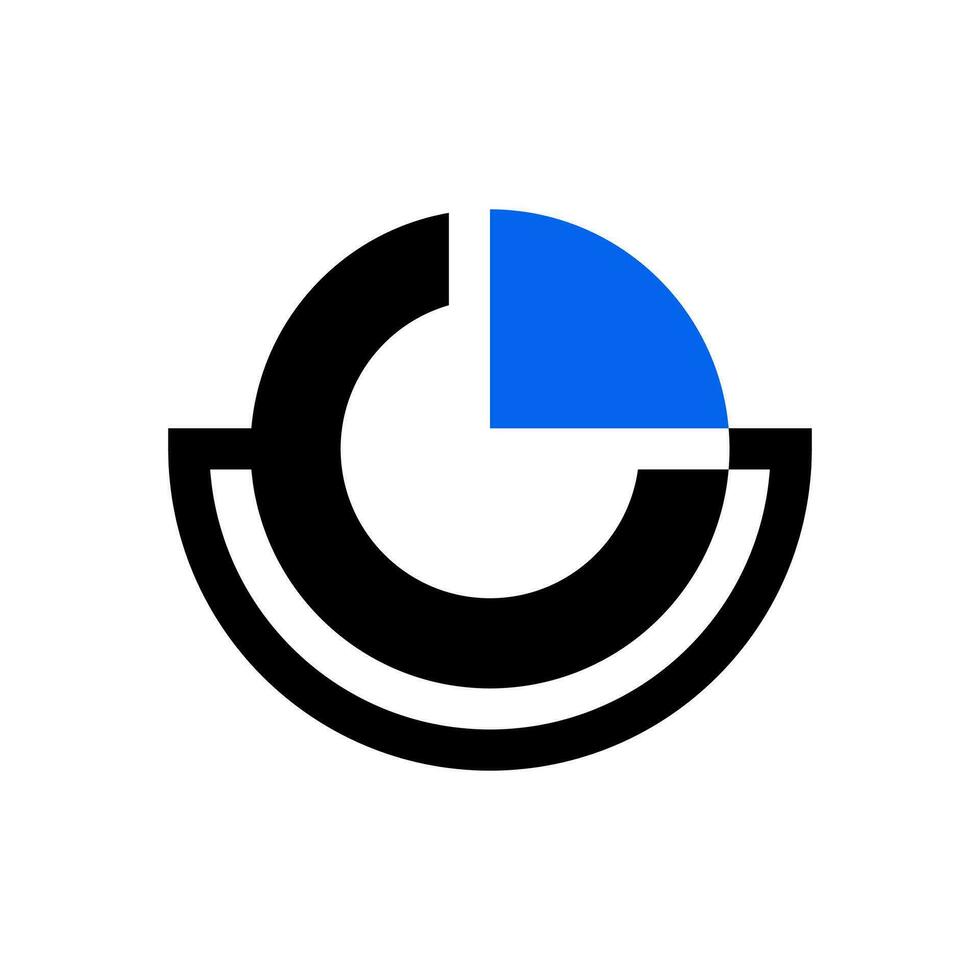 moderno o letra logo diseño para corporativo empresa negocio vector