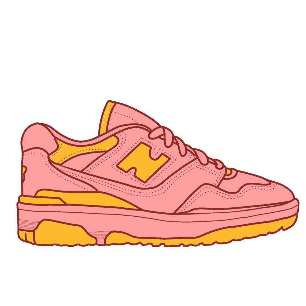 casual style sneaker png