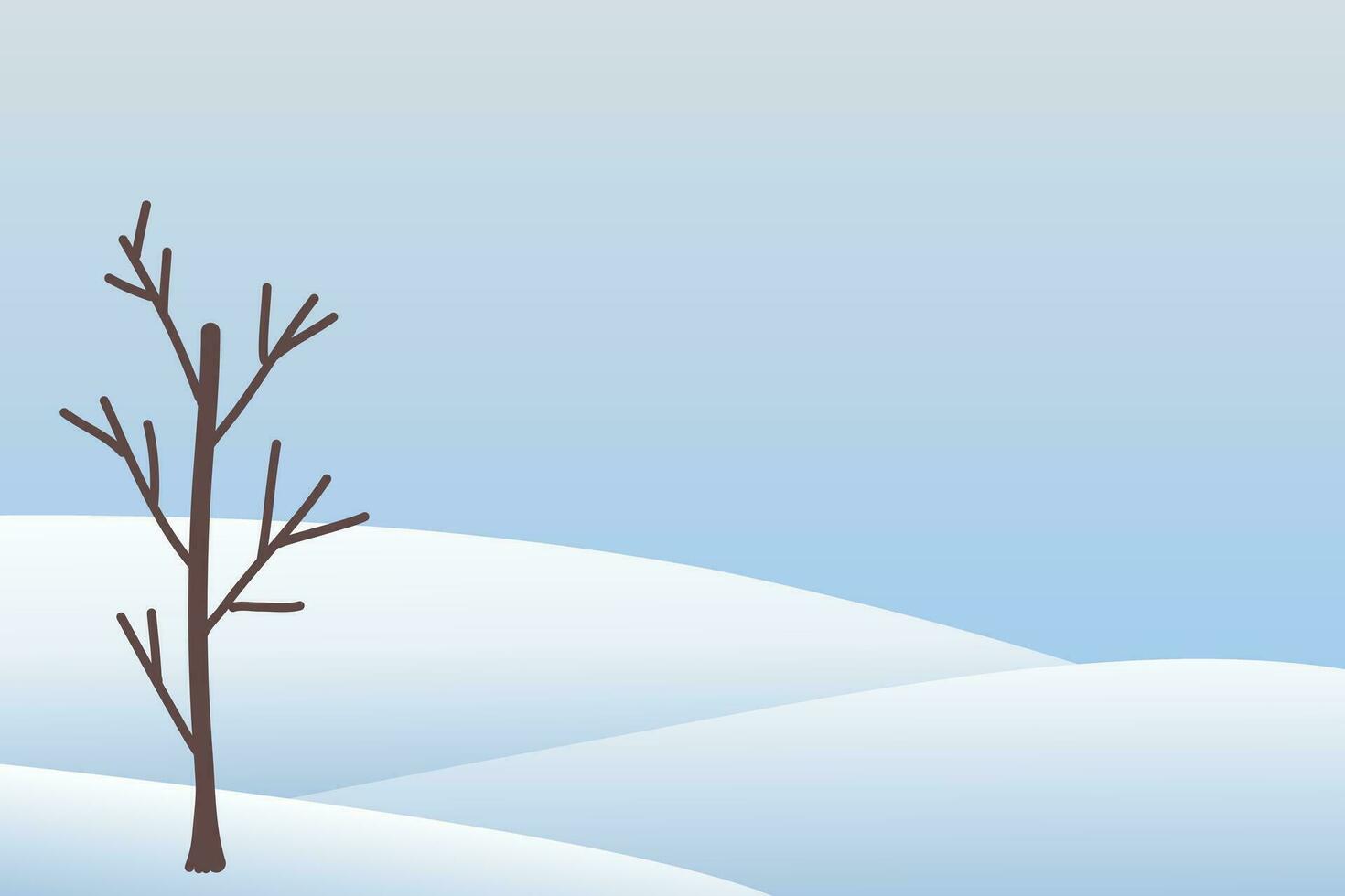 nieve paisaje antecedentes invierno. Navidad antecedentes vector ilustración. Copiar espacio.